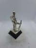 5 x Royal Hampshire & English Minitures Pewter & Silver Plated Figures, See Description for more information. - 12