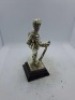 5 x Royal Hampshire & English Minitures Pewter & Silver Plated Figures, See Description for more information. - 15