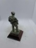 5 x Royal Hampshire & English Minitures Pewter & Silver Plated Figures, See Description for more information. - 24