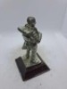 5 x Royal Hampshire & English Minitures Pewter & Silver Plated Figures, See Description for more information. - 3