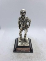 5 x Royal Hampshire & English Minitures Pewter & Silver Plated Figures, See Description for more information.