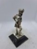 5 x Royal Hampshire & English Minitures Pewter & Silver Plated Figures, See Description for more information. - 2