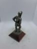 5 x Royal Hampshire & English Minitures Pewter & Silver Plated Figures, See Description for more information. - 8