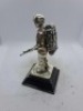 5 x Royal Hampshire & English Minitures Pewter & Silver Plated Figures, See Description for more information. - 12