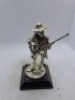 5 x Royal Hampshire & English Minitures Pewter & Silver Plated Figures, See Description for more information. - 13