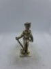 5 x Royal Hampshire & English Minitures Pewter & Silver Plated Figures, See Description for more information. - 4