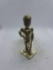 5 x Royal Hampshire & English Minitures Pewter & Silver Plated Figures, See Description for more information. - 7