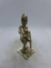 5 x Royal Hampshire & English Minitures Pewter & Silver Plated Figures, See Description for more information. - 8