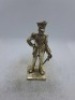 5 x Royal Hampshire & English Minitures Pewter & Silver Plated Figures, See Description for more information. - 10