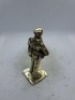 5 x Royal Hampshire & English Minitures Pewter & Silver Plated Figures, See Description for more information. - 8