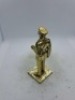 5 x Royal Hampshire & English Minitures Pewter & Silver Plated Figures, See Description for more information. - 12