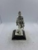 5 x Royal Hampshire & English Minitures Pewter & Silver Plated Figures, See Description for more information. - 16