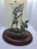 Royal Hampshire Art Foundry Falklands victory in pewter and bronze base no box comes with certification of authenticity - 2