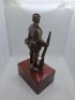 World War 1 soldier resin bronze effect 1914-1918 ww1 hand made resin model - 2