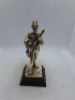 5 x Royal Hampshire & English Minitures Pewter & Silver Plated Figures, See Description for more information. - 2