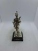 5 x Royal Hampshire & English Minitures Pewter & Silver Plated Figures, See Description for more information. - 5
