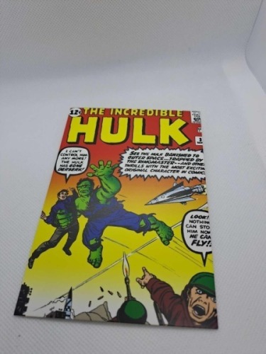 Marvel Hulk postcards