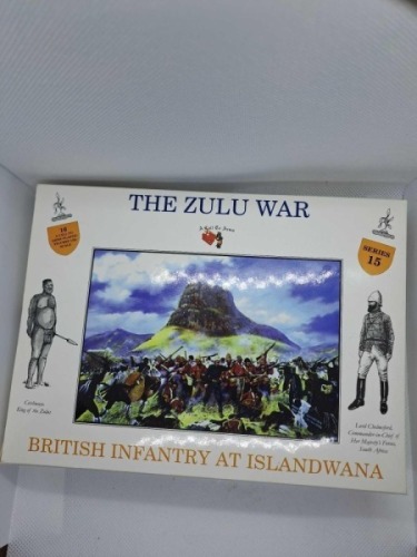the zulu war british infantry at islandwana