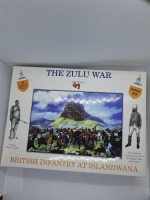 the zulu war british infantry at islandwana