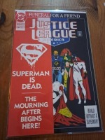 DC Comics, Justice League America funeral for a friend #70