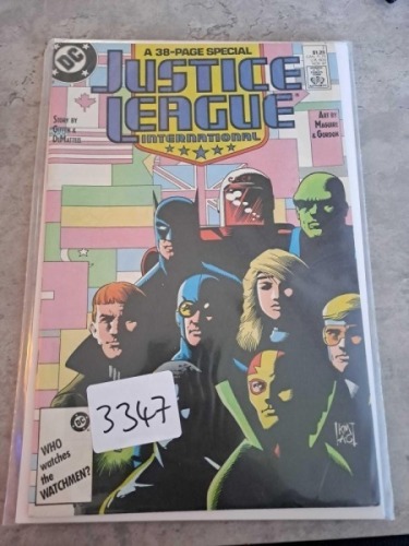 DC Comics. Justice League International #7 to #17 (11 Issues in this Lot)