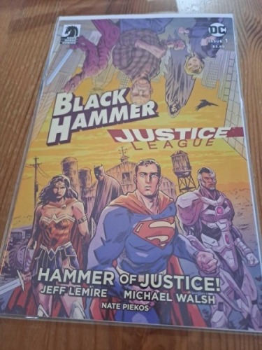 DC Comics Justice League black hammer hammer of justice #1