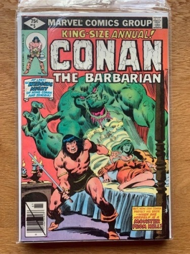 Marvel Comics, Conan The Barbarian King Sized Annual (4 Issues in this Lot)