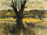 Serge Shart (1927-2011) Landscape, 1957