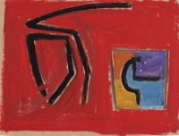 Hussein Madi (B. 1938) Horses, 1966