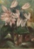 Cesar Gemayel (1898-1958) Cyclamens