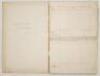 &lsquo;Henry Baker&rsquo;s &ldquo;Loafers&rdquo; v Cotswold Magpies&rsquo; 1867-1879. Large original scorebook published by James Lillywhite, in which is recorded a series of annual matches played between the two teams, the majority written in ink in neat copperplate handwriting. The 