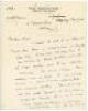 Pelham Francis Warner. Middlesex & England 1894-1920. Two page handwritten letter with ‘The Cricketer’ magazine letterhead details crossed out and Warner’s personal address in Chelsea handwritten. Dated 15th May 1931, Warner is writing to R.C.N. ‘Dick’ Pa