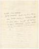 Pelham Francis Warner. Middlesex & England 1894-1920. Two page handwritten letter with ‘The Cricketer’ magazine letterhead details crossed out and Warner’s personal address in Chelsea handwritten. Dated 15th May 1931, Warner is writing to R.C.N. ‘Dick’ Pa - 2