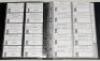 England Test and County signatures 1950s onwards. Black file comprising over one hundred and sixty individually signed cards. Over one hundred have printed title ‘England Test Player’, the majority of the remainder with County title and emblem. Signatures