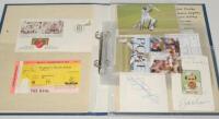 South Africa signatures 1970s onwards. Twenty four autographs individually signed ink ink, the majority to ‘South Africa Test Player’ cards and the odd photograph etc. Signatures include Hashim Amla, Dale Steyn, Lance Klusener, Herschelle Gibbs, Garth Le 