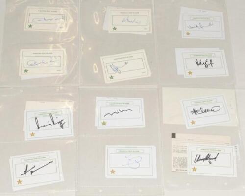 Pakistan signatures 1980s onwards. Twenty autographs individually ...