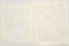 Charles Pratt Green. Cricket collector and wine merchant. Two two-page handwritten wartime letters with very good cricket content from Pratt Green to George Neville Weston. In the first, dated 18th December 1941, he thanks Weston for ‘the Cardus book’ des