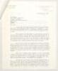 Jeffrey Baxter Stollmeyer. Trinidad & West Indies 1938-1957. Interesting two page letter from Stollmeyer, written in Trinidad and dated 17th September 1968, to Jim Swanton who, at the time, was editor of ‘The Cricketer’, regarding the recent decision take