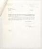 Jeffrey Baxter Stollmeyer. Trinidad & West Indies 1938-1957. Interesting two page letter from Stollmeyer, written in Trinidad and dated 17th September 1968, to Jim Swanton who, at the time, was editor of ‘The Cricketer’, regarding the recent decision take - 2