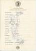 South Africa 1992 & 1996. Two official autograph sheets on South Africa United Cricket Board headed pages with printed titles and players’ names. One for the South Africa team for the World Cup, Australia 1992 (19 signatures), the other for the South Afri