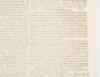 ‘St. James’s Chronicle and General Evening Post’. Original early four-page newspaper for 29th August 1822, printed at Blackfriars, London. Page four column 5 features an interesting thirteen line report on ‘The Great Cricket Match between 15 Sheffield and - 3