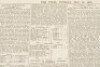 First Australian tour to England. ‘The Times’. 28th May 1878. Original early copy of the newspaper. p.11 cols. 2 and 3 includes a report of the tour match ‘Marylebone Club and Grounds v. The Australians’ at Lord’s, 27th May 1878, the second match of the A - 3