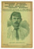 Arthur Shrewsbury. Nottinghamshire C.C.C. Penny card written by A.C. Albert Craig ‘Cricket Poet and Rhymester’, and published by the All England Athletic Publishing Co, 29 Paternoster Square. 1899. Image of Shrewsbury to front cover. Old tape repair to in