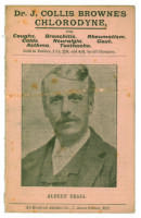 Albert Craig ‘Cricket & Football Rhymester’. Penny card written by A.C. Albert Craig ‘Cricket Poet and Rhymester’, and published by the All England Athletic Publishing Co, 2 Amen Corner. 1900. Image of Craig to front cover. Some soiling and wear to front 