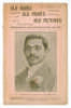 K.S. Ranjitsinhji. Jam of Nawangar. Sussex C.C.C. Penny card written by A.C. Albert Craig &lsquo;Cricket Poet and Rhymester&rsquo;, and published by Wright & Co, 25 Paternoster Square. 1908. Image of Ranjitsinhji to front cover. Minor age toning to cover, split to lo