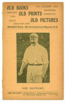 Tom Hayward. Surrey C.C.C. Penny card written by A.C. Albert Craig ‘Cricket Poet and Rhymester’, and published by Wright & Co, 25 Paternoster Square. 1908. Image of Hayward to front cover. Nick to top of spine, very minor age toning otherwise in good cond