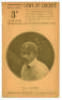 E.G. Hayes. Surrey C.C.C. Penny card written by A.C. Albert Craig &lsquo;Cricket Poet and Rhymester&rsquo;, and published by Wright & Co, 25 Paternoster Square. 1908. Image of Hayes to front cover. Very minor age toning otherwise in good condition