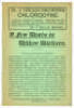 &lsquo;A Few Words to Willow Wielders&rsquo;. Penny card written by A.C. Albert Craig &lsquo;Cricket Poet and Rhymester&rsquo;, and published by the All England Athletic Publishing Co, 2 Amen Corner, Paternoster Row. 1900. Very minor age toning otherwise in good condition