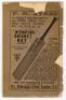 &lsquo;Cricket Comicalities and other Trifles Written and Collected by A. Craig Cricket Rhymester&rsquo;. All England Athletic Publishing Co, 29 Paternoster Square 1899. Detached original wrappers, some small loss to both wrapper edges, name and address handwritten t - 2