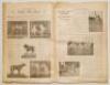 ‘Sporting Sketches’ founded and edited by T.H. Roberts. 1894-1895. Fifteen original issues of the weekly periodical from 18th February- 22nd April 1895, of which some feature good cricket content and reports from A.E. Stoddart’s tour to Australia, Issues - 4